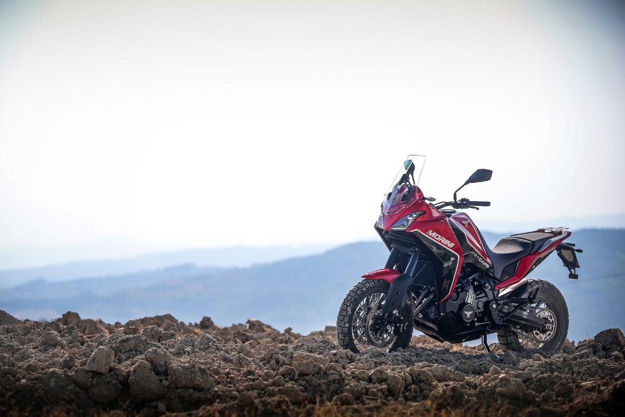 Moto Morini X-Cape: punto di FUGA